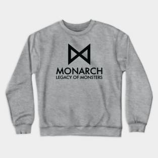 Monarch: Legacy of Monsters titles (black) Crewneck Sweatshirt